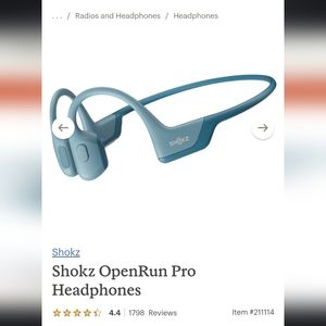 OpenRun Pro Shokz Headphones